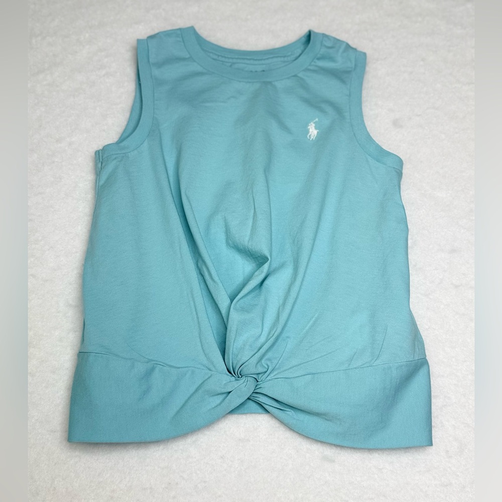 SOLD Polo by Ralph Lauren Light Blue Crew Neck Tee Girls Pre-Owned Size S (7)